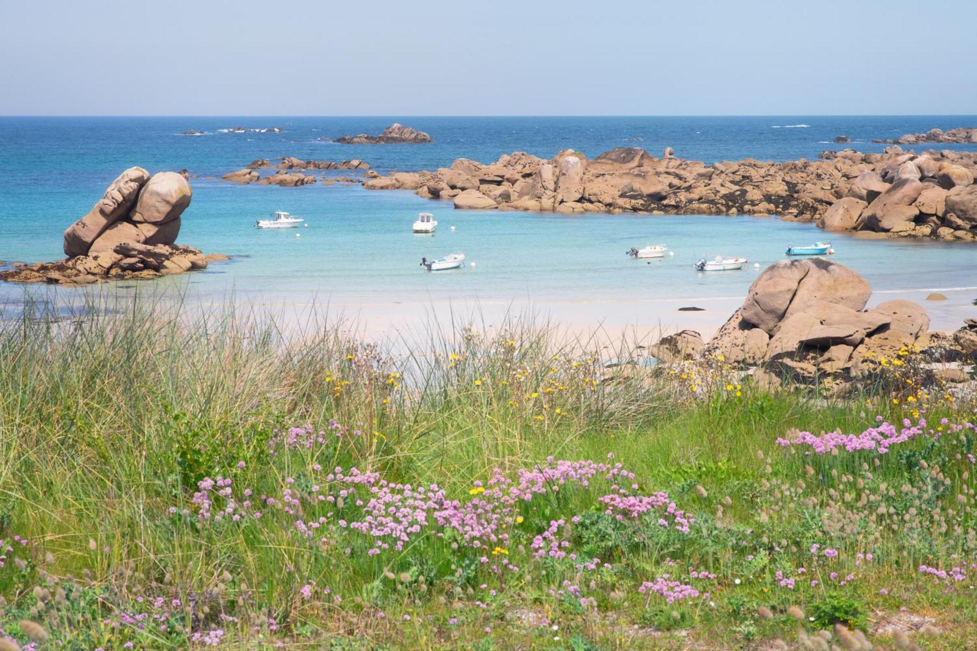 Ty Nevez - Jolie Maison Neuve Avec Petite Vue Mer Saint-Pabu  Exterior foto
